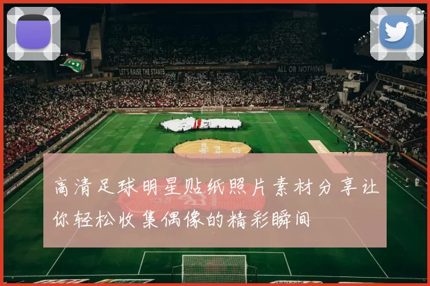 高清足球明星贴纸照片素材分享让你轻松收集偶像的精彩瞬间
