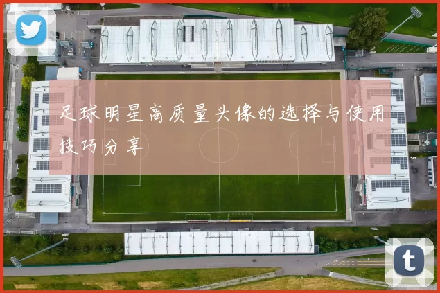 足球明星高质量头像的选择与使用技巧分享