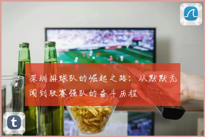深圳排球队的崛起之路：从默默无闻到联赛强队的奋斗历程